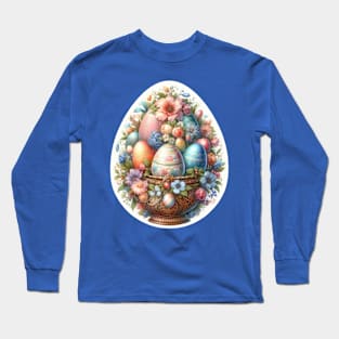 Heirloom Easter Elegance Long Sleeve T-Shirt